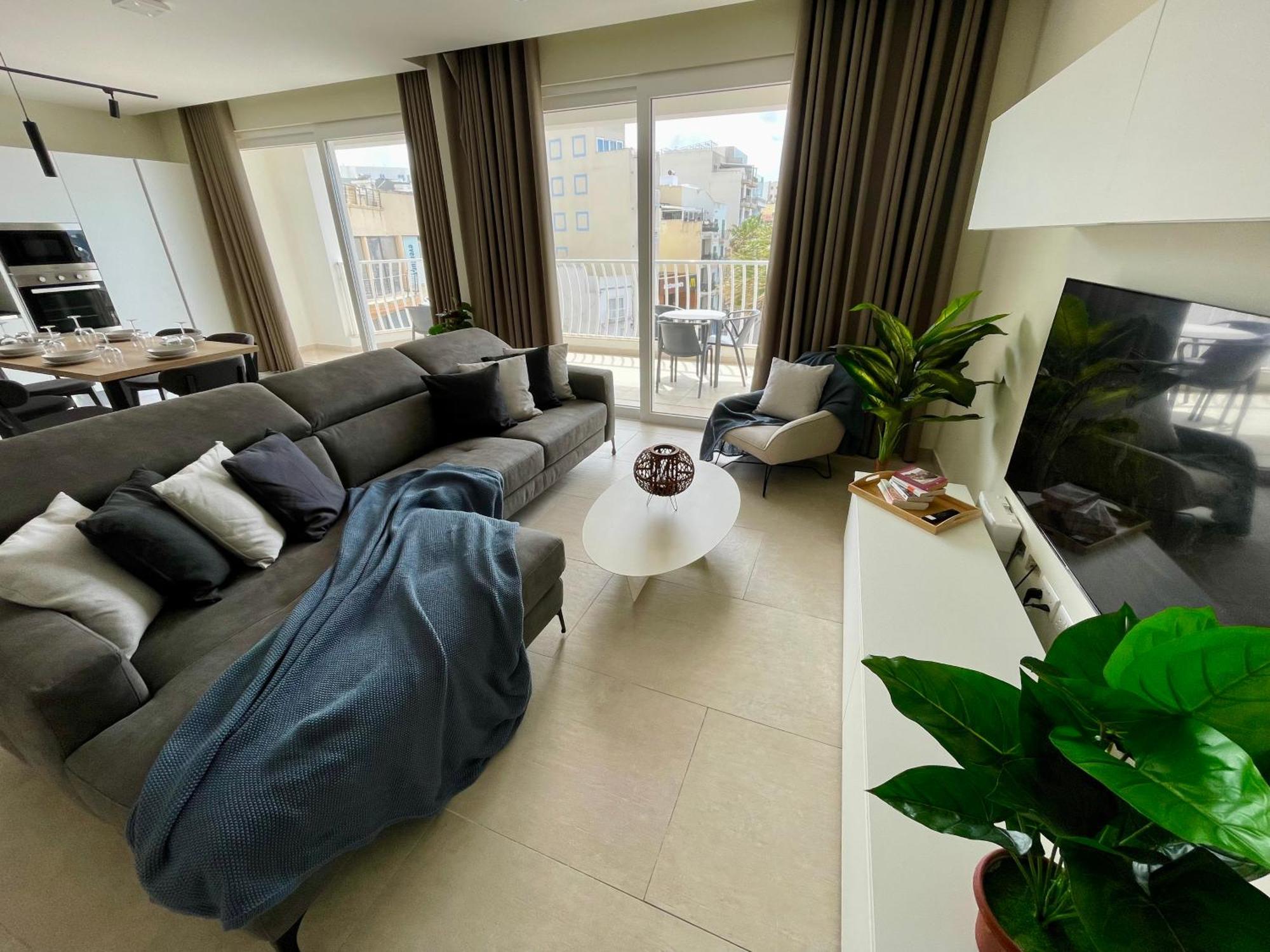 סיינט פול ביי Bugibba Square Seafront Lux Apartments By Holi מראה חיצוני תמונה