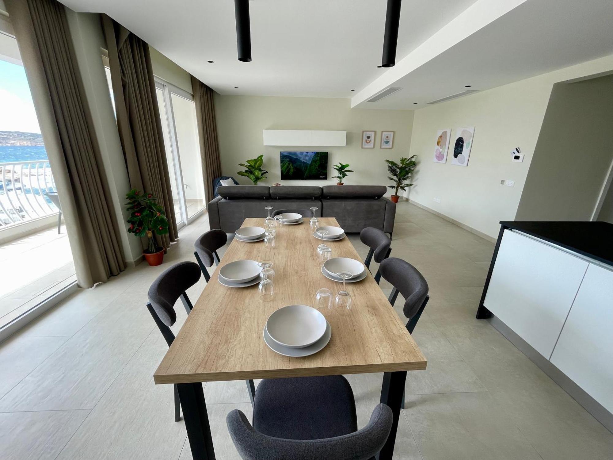 סיינט פול ביי Bugibba Square Seafront Lux Apartments By Holi מראה חיצוני תמונה