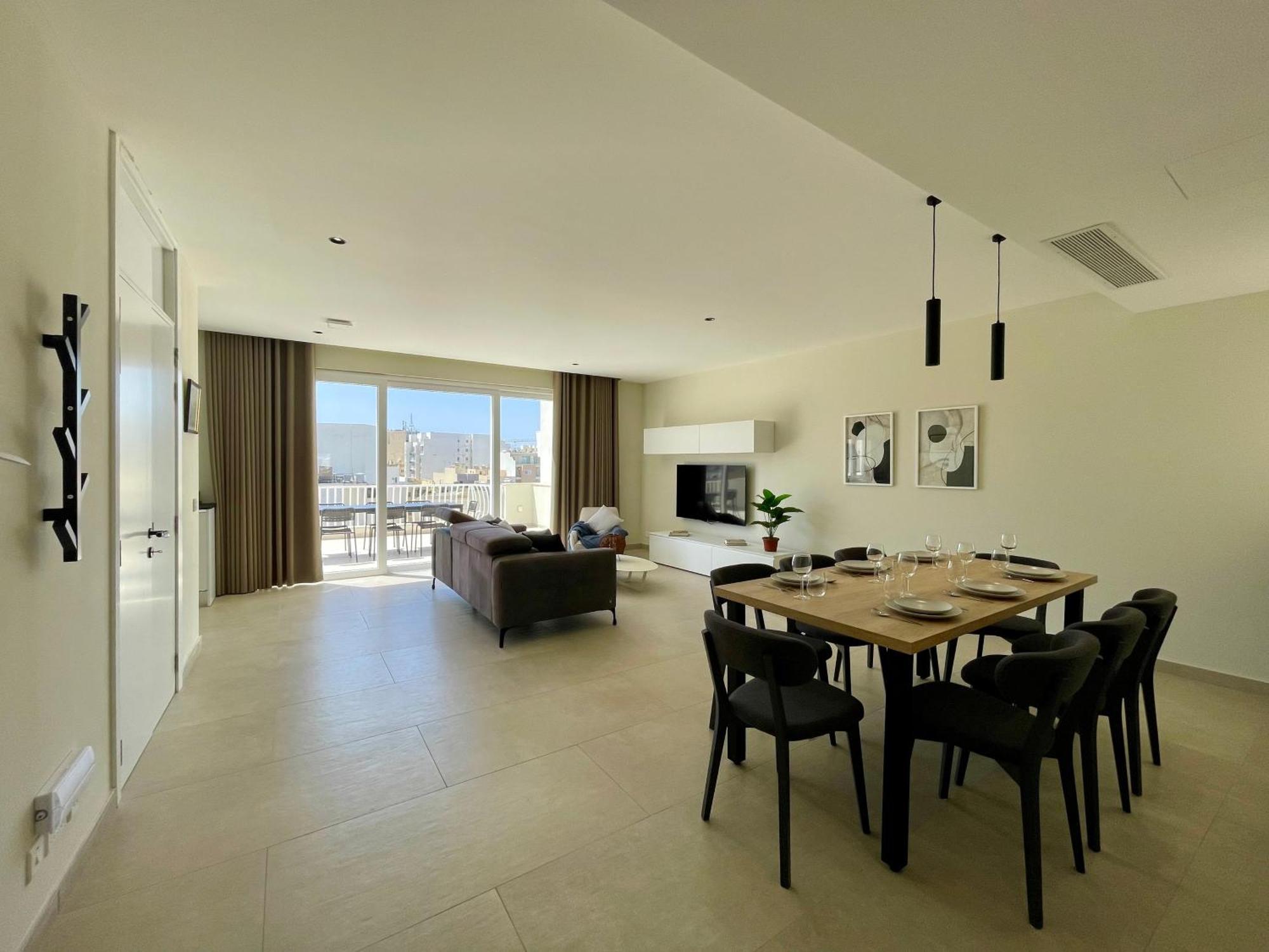 סיינט פול ביי Bugibba Square Seafront Lux Apartments By Holi מראה חיצוני תמונה