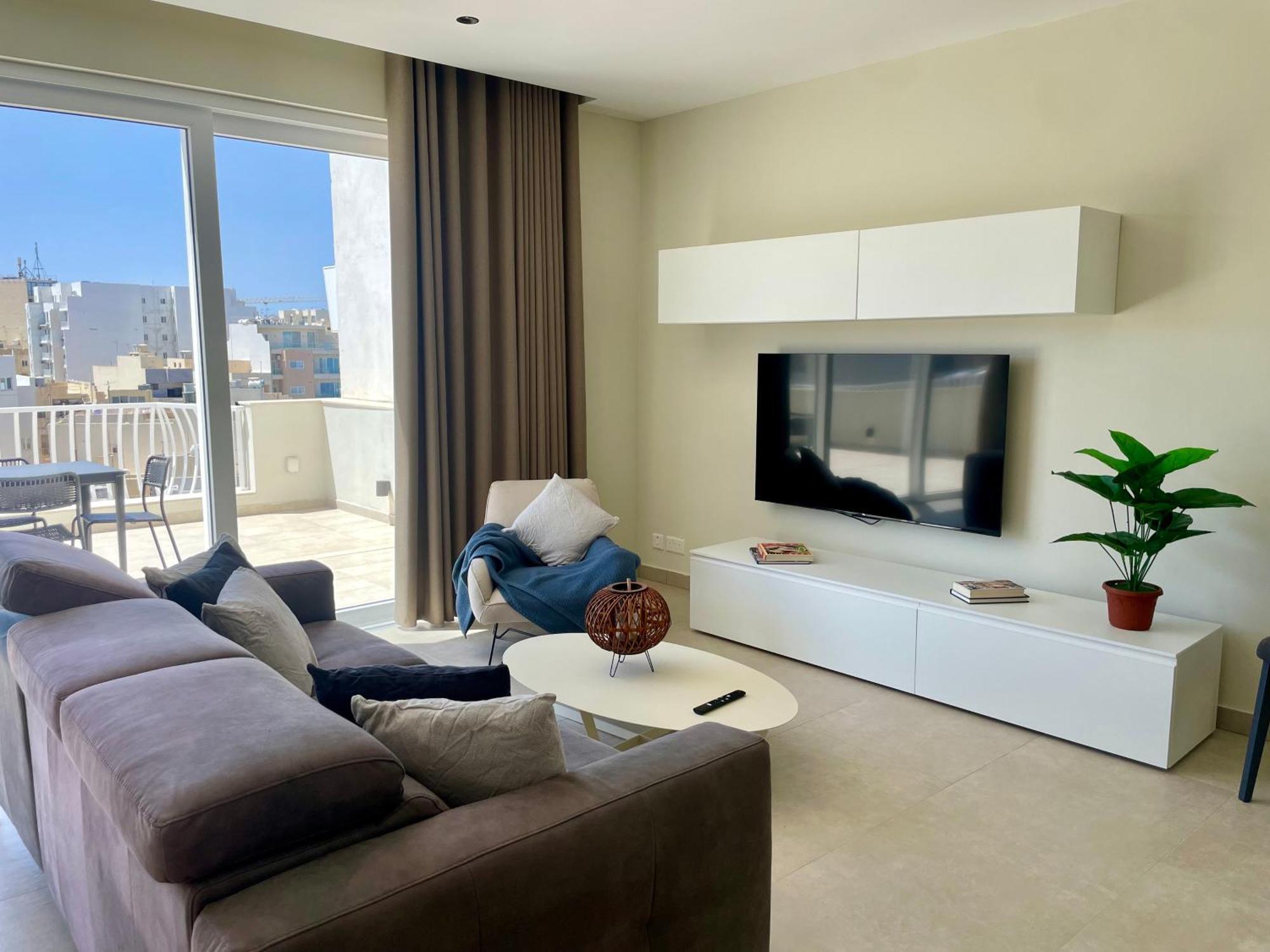 סיינט פול ביי Bugibba Square Seafront Lux Apartments By Holi מראה חיצוני תמונה