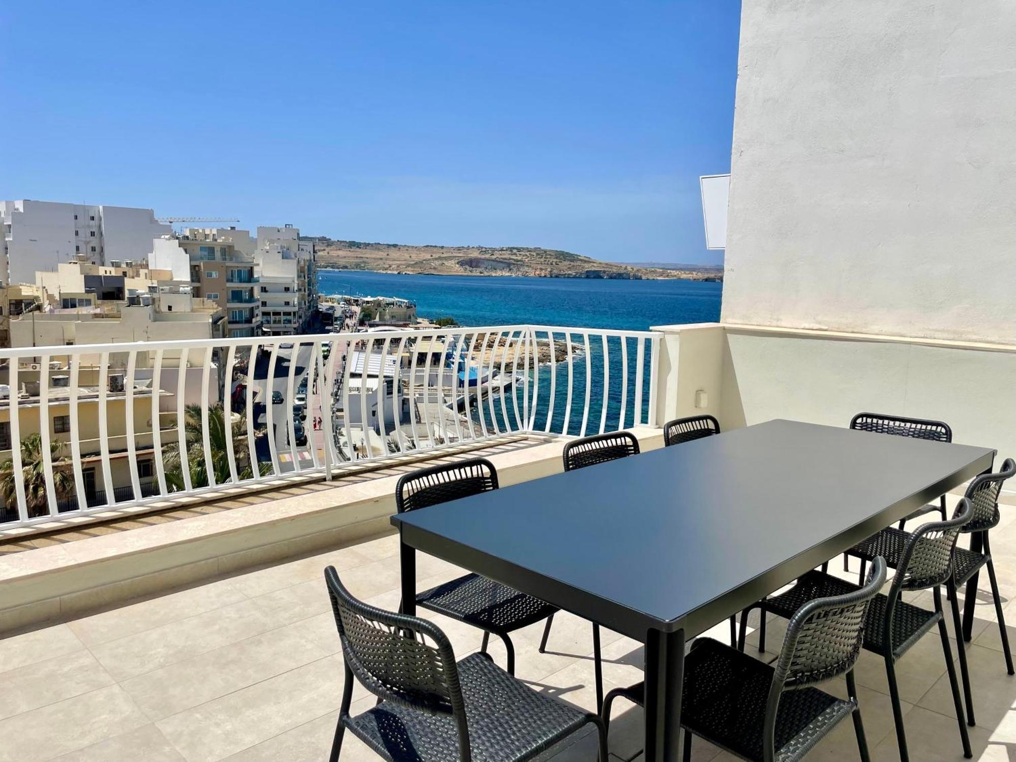 סיינט פול ביי Bugibba Square Seafront Lux Apartments By Holi מראה חיצוני תמונה