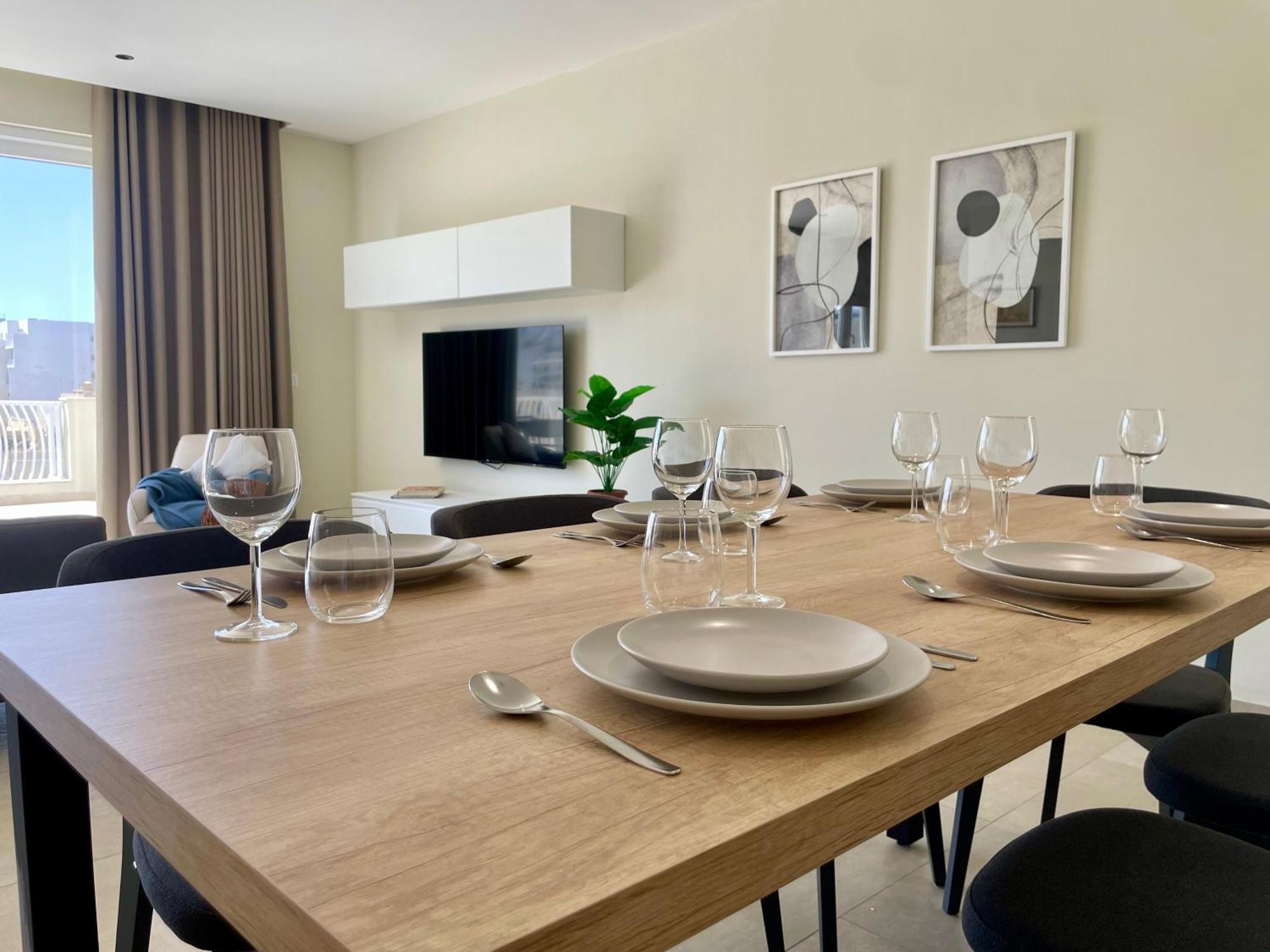סיינט פול ביי Bugibba Square Seafront Lux Apartments By Holi מראה חיצוני תמונה