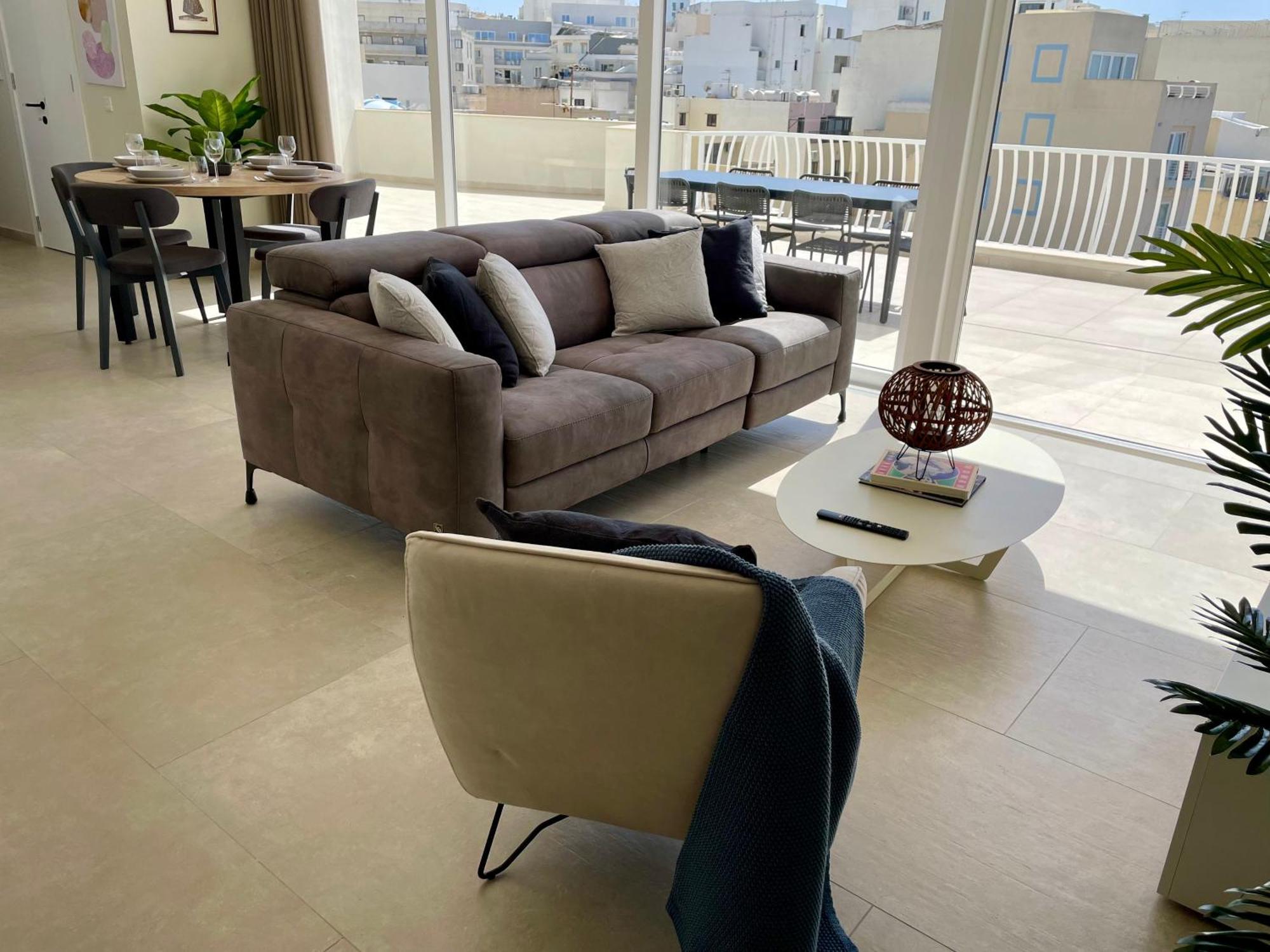 סיינט פול ביי Bugibba Square Seafront Lux Apartments By Holi מראה חיצוני תמונה